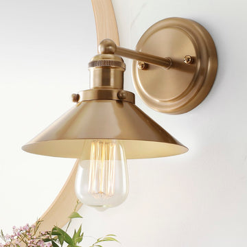 July Metal Shade Sconce